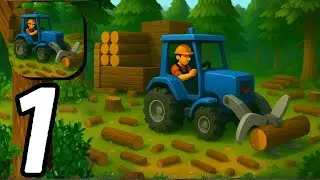 Lumber Chopper Empire  - Gameplay Walkthrough Part 1 Tutorial NEW Mobile Game (Android,ios)