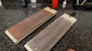 New Strops for TheApostleP Sharpening Bench!