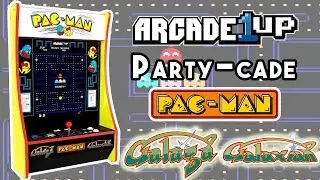 Arcade1up PARTY-CADE &mdash; обзор 3 в 1, Pac-man, Galaga и Galaxian