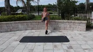 HOW TO: Tricep dip and crunch