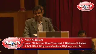 NHAI Highway Awards 2018. Speech by Union Minister for Transport Nitin Gadkari.