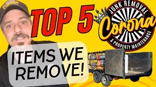 Top 5 Most Common Items We Remove in Riverside County (Junk Removal Service)