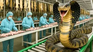 Inside the World&rsquo;s Largest Cobra Farming Empire: Venom Extraction & Industrial Processing
