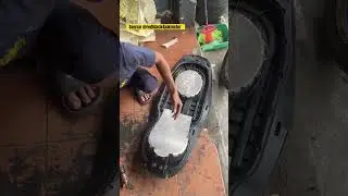 Специальное сиденье для мотоцикла NMAX, делающее его более обтекаемым.