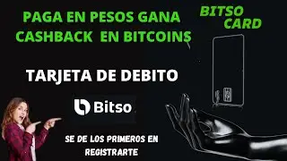 NUEVA TARJETA DE DEBITO BITSO CARD 2022 #CASHBACK | CONOCE SUS BENEFICIOS