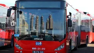 Otokar Kent 290 LF körüklü. Gürültülü motor sesi. Kod numara 21-312. Hat 330.
