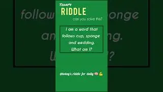Guess Today's Riddle #youtubeshorts #shorts #trending #riddles #viral #new #like
