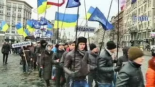 Ukraine's rejection of EU deal brings rival rallies at home