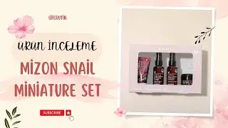 MİZON Salyangoz Salgılı Cilt Bakım Seti #snailmucin