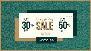 Mocciani Lucky Friday Sale