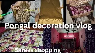 Pongal pre planing #decoration # cleaning #  @ at VR kitchen...