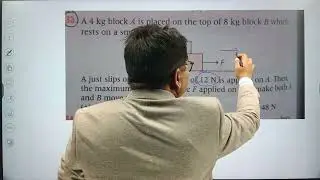 Block A Just Slips on Block B 🔥 | Tricky Friction Problem Explained