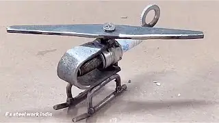 How to make a amazing metal toy for kids,how else to use spark plug,welding skills,tools making idea