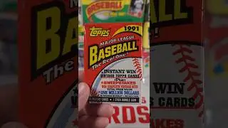 Donnie ⚾1991 Topps Baseball Card Pack Opening  #baseballcards  #packopenning