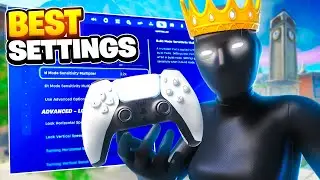 NEW Best Controller SETTINGS + Sensitivity on Console (Fortnite Tutorial)
