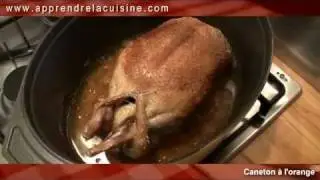 Caneton poêlé à l'orange (Vidéo gratuite)