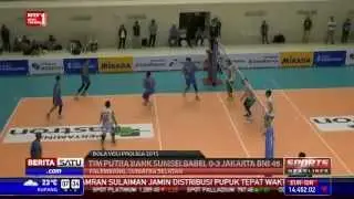 Tim Voli Putera Bank Sumselbabel Dikalahkan Jakarta BNI 46