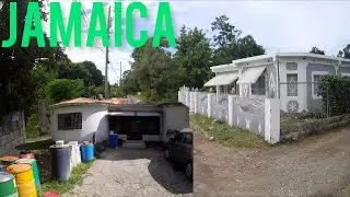 Прогулка по окрестностям до дома в стиле кантри на Ямайке 🇯🇲 Тихая сельская жизнь и ямайская атмо...