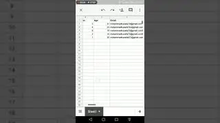 Integrated Dialogflow ChatBot with Google Spreadsheet