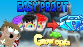 BEST WAY TO PROFIT 2021 !!?? PAINT BUCKET PROFIT (DOUBLE WLS!?) | GROWTOPIA