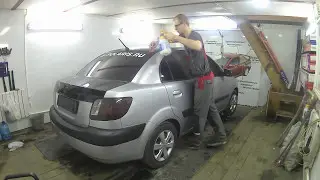 Custom Work Garage - Нанесение воска фирмы Maguaer's.Результат.