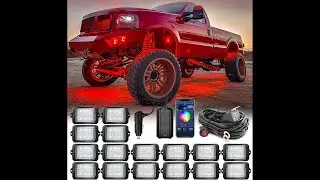 MICTUNING C3 RGBW Rock Lights Expandable Underglow Kit Install & Full Review