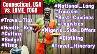 Connecticut, USA vs LOME, TOGO - Your Itinerary! #USA, #Lom&eacute;, #Culture, #food, #travel, #seafood