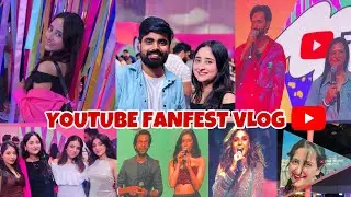 Living the Dream at Youtube Fanfest,Meeting my Favourite Creators✨