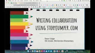 Writing Collaboration with Storyjumper com