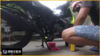 DIY- RUSI FLASH GP150Fi-1000klm 2nd Change Oil