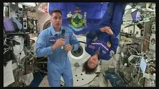 Two NASA astronauts from Maine had a brief overlap of ISS missions