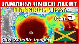 🔴DESTRUCTIVE CAT. 5 HURRICANE MELISSA IMPACTS JAMAICA. LIVE IMAGES │#MelissaHurricane #Jamaica