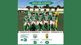 Primera Autonómica - Grupo II | C.D. Bolañego 5-0 C.D.B. C.F. Porzuna