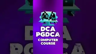 DCA, PGDCA Computer Course. Contact Now: 70183 22573, 76500 10002. #dca  #pgdca  #computercourse