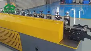 High Precision Hat Channel Roll Forming Machine for Interior Decoration Projects