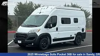 Unbelievable 2025 Winnebago Solis Pocket Class B RV For Sale in Sandy, OR | RVUSA.com