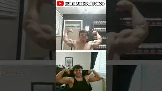Bodybuilder goes on Omegle #gym #flexing #bodybuilding #sleeperbuild #cbum  #fitness #omegle #zyzz