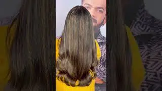 Haircolor by Neon academy students with Best result on coloured hair. Naitik sir best in Mumbai