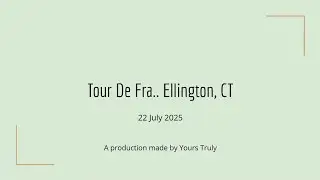 Tour De Fra.. Ellington, CT