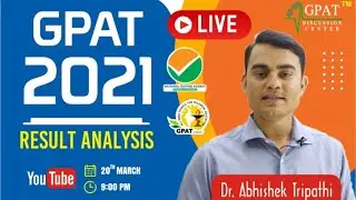 GPAT-2021 | RESULT ANALYSIS