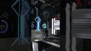 📦 Unboxing and installing the Lian Li HYDROSHIFT 360mm AIO water cooler &hellip; #pc #pcbuild #pcbuilding