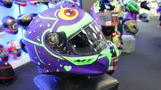 MT Targo Frog H6 Motorcycle Helmet (Matt Fluo Green)