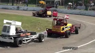 Posterholt Raceway 02-06-2019 Heritage Stockcar F1 2e Manche (9'13)