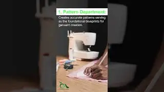 The precise patterns that serve as fundamental templates for creating garments. &nbsp;#pattern