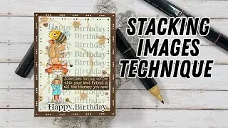 Create Unique Card Designs Using Image Stacking Techniques