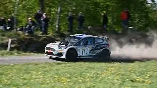 SSR 2023 - Rally-SM - Actionklipp fr&aring;n SS 4 - 4WD & 2WD