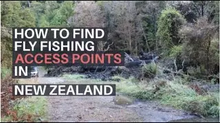 Finding Fly Fishing Access Points in New Zealand with NZ Trout App