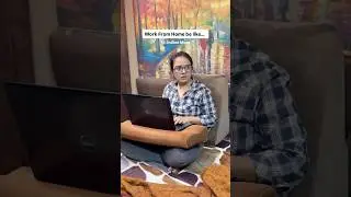 Work from home #viral #desi #mom #momlife #mother #office #work #workfromhome #comedy #shorts #memes