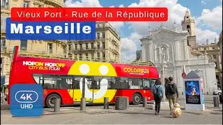 🇫🇷 A Colorful Walk through Marseille 🌞 |Vieux Port to Rue de la R&eacute;publique 