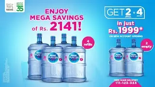 NESTL&Eacute; PURE LIFE 18.9L | New Account Opening&nbsp;Offer&nbsp;|&nbsp;2+4
